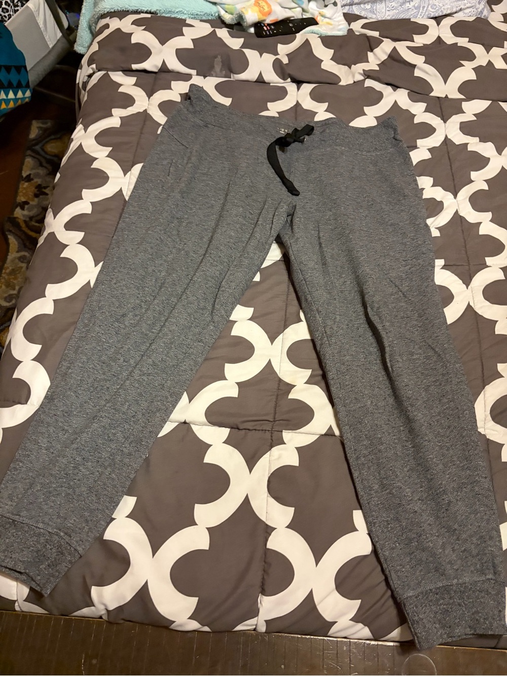 Calvin Klein Gray Women's Drawstring Jogger Pants